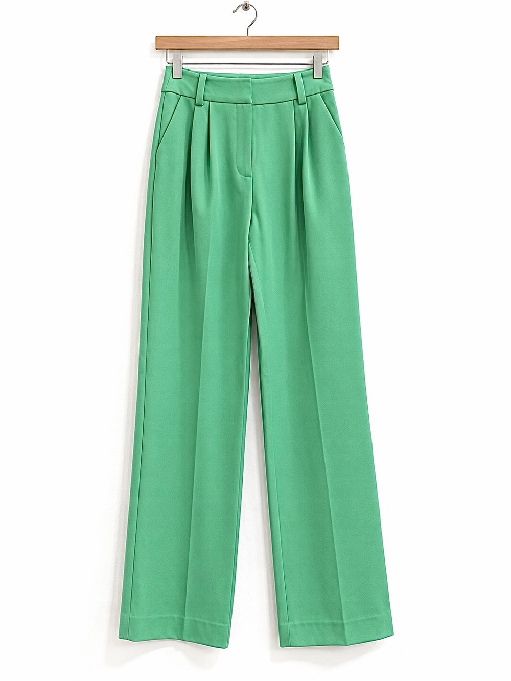 Favorite Daughter Pleated Wide Leg Trousers